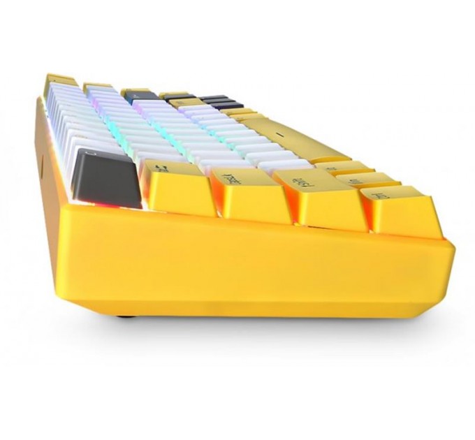 Motospeed Клавиатура беспроводная Motospeed BK67 Longhua Blue Yellow (mtbk67ymb)