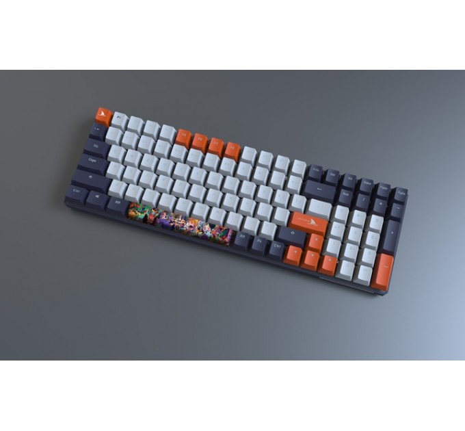 Motospeed Клавиатура беспроводная Motospeed Darmoshark K1 Pro Gateron Blue (dmk1progb)