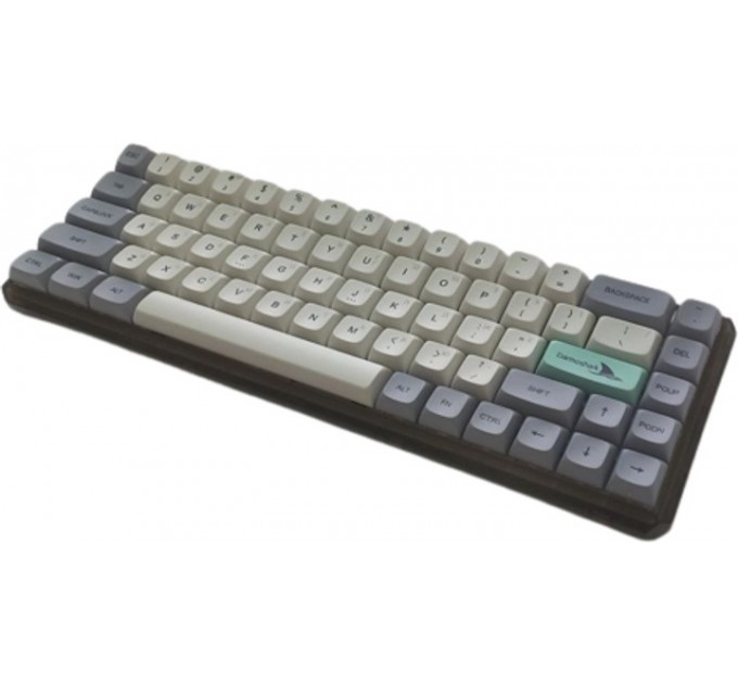 Motospeed Клавиатура беспроводная Motospeed Darmoshark K5 Gateron Silver Pro Light Gray (dmk5lgspro)