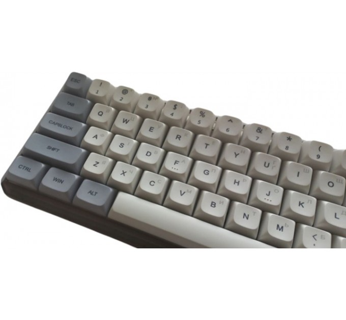 Motospeed Клавиатура беспроводная Motospeed Darmoshark K5 Gateron Yellow Pro Light Gray (dmk5lgypro)