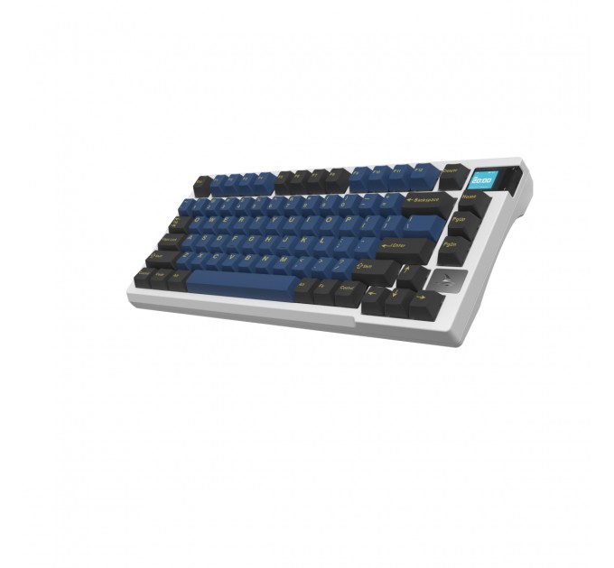 Motospeed Клавиатура беспроводная Motospeed Darmoshark K8 Gateron Silver Pro Black-Blue (dmk8bgspro)