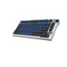 Motospeed Клавиатура беспроводная Motospeed Darmoshark K8 Gateron Silver Pro Black-Blue (dmk8bgspro)