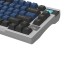 Motospeed Клавиатура беспроводная Motospeed Darmoshark K8 Gateron Silver Pro Black-Blue (dmk8bgspro)