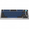 Motospeed Клавиатура беспроводная Motospeed Darmoshark K8 Gateron Silver Pro Black-Blue (dmk8bgspro)