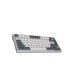 Motospeed Клавиатура беспроводная Motospeed Darmoshark K8 Gateron Silver Pro White-Gray (dmk8wgspro)
