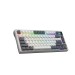 Motospeed Клавиатура беспроводная Motospeed Darmoshark K8 Gateron Silver Pro White-Gray (dmk8wgspro)