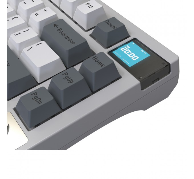 Motospeed Клавиатура беспроводная Motospeed Darmoshark K8 Gateron Silver Pro White-Gray (dmk8wgspro)