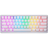 Клавиатура беспроводная Motospeed SK66 Gateron Red Hot Swap White (mtsk66wmr)