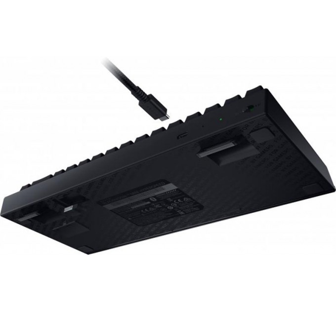 Razer Клавиатура беспроводная Razer BlackWidow V3 Mini Hyperspeed Yellow Switch Black (RZ03-03890700-R3R1)