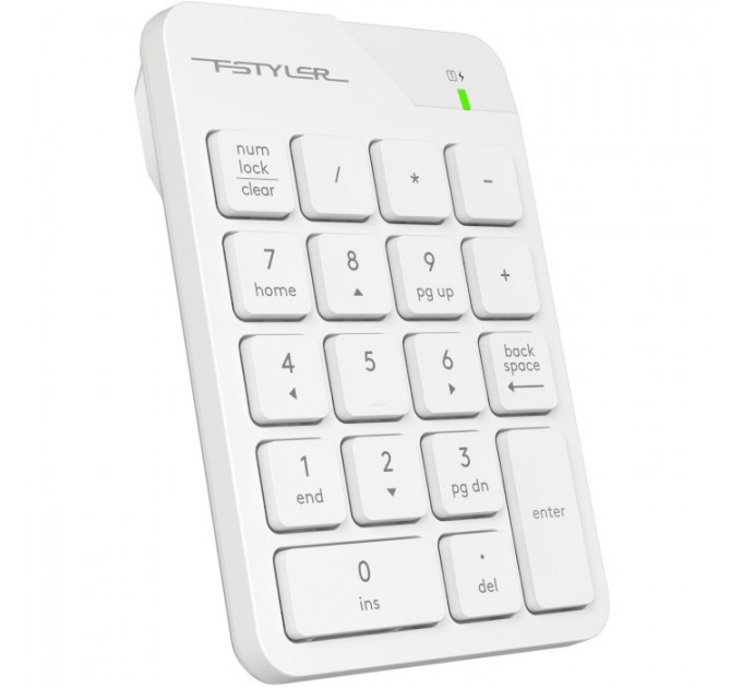 A4Tech Клавиатура цифровая A4Tech Fstyler FGK21C White