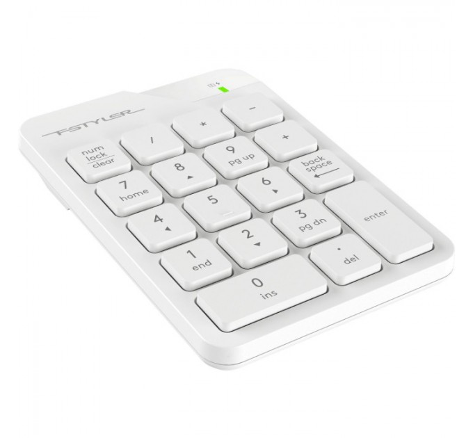 A4Tech Клавиатура цифровая A4Tech Fstyler FGK21C White