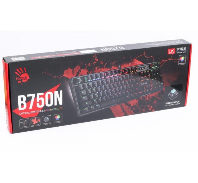 A4Tech Клавиатура A4Tech B750N Bloody Black