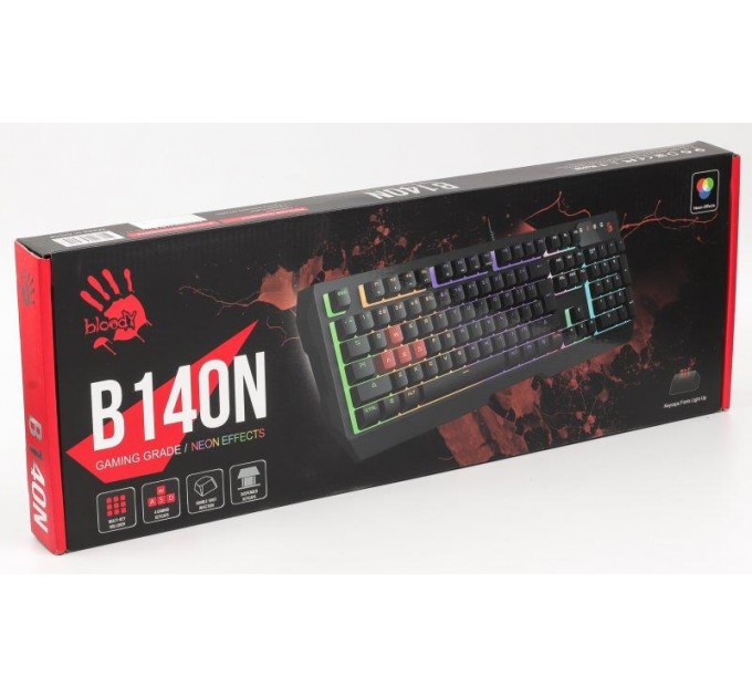 A4Tech Клавиатура A4Tech Bloody B140N Black USB