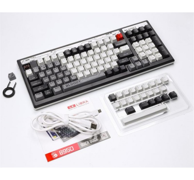 A4Tech Клавіатура A4Tech Bloody B950 RGB Warrior Grey