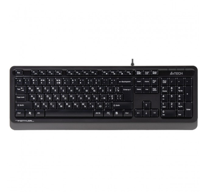 A4Tech Клавиатура A4Tech FK10 Ukr Grey