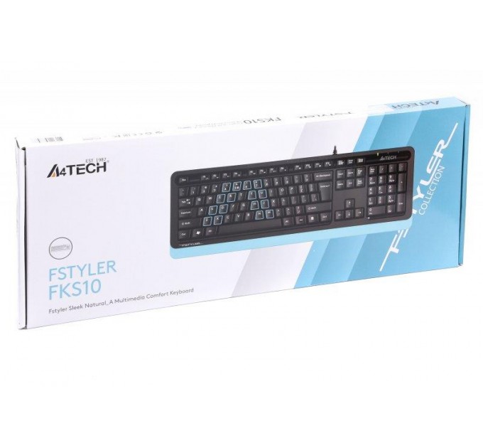 A4Tech Клавиатура A4Tech Fstyler FKS10 Blue