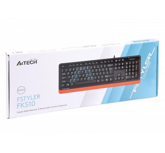 A4Tech Клавиатура A4Tech Fstyler FKS10 Orange