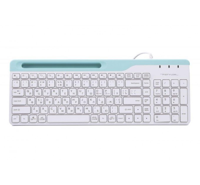 A4Tech Клавиатура A4Tech Fstyler Ukr FK25 White