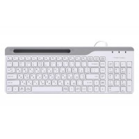 Клавиатура A4Tech Fstyler Ukr FK25 White