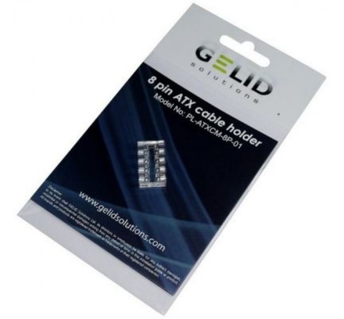 Gelid Solutions Кабельний організатор Gelid Solutions ATX Cabel holder, 8 каналов,прозрачный (PL-ATXCM-8P-01)