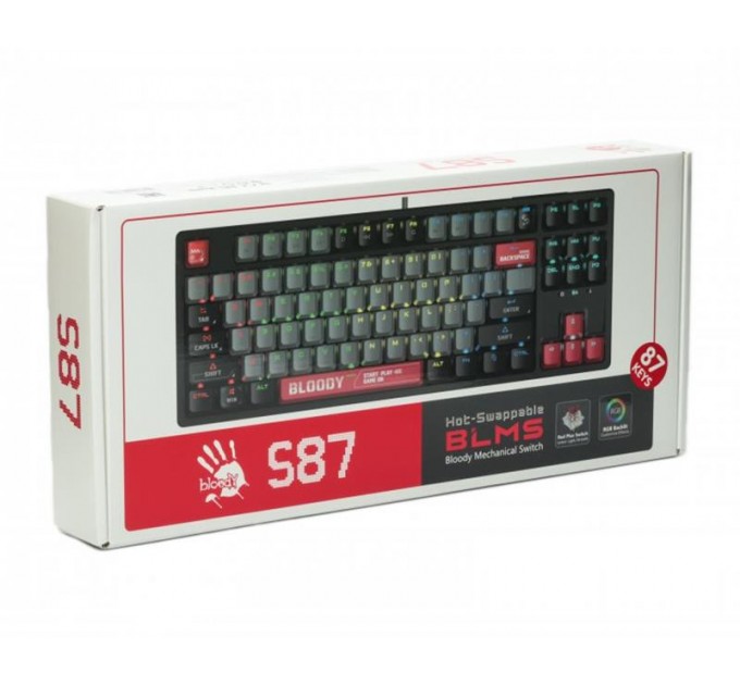 A4Tech Клавиатура A4Tech S87 Bloody Energy Red