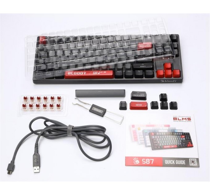 A4Tech Клавиатура A4Tech S87 Bloody Energy Red