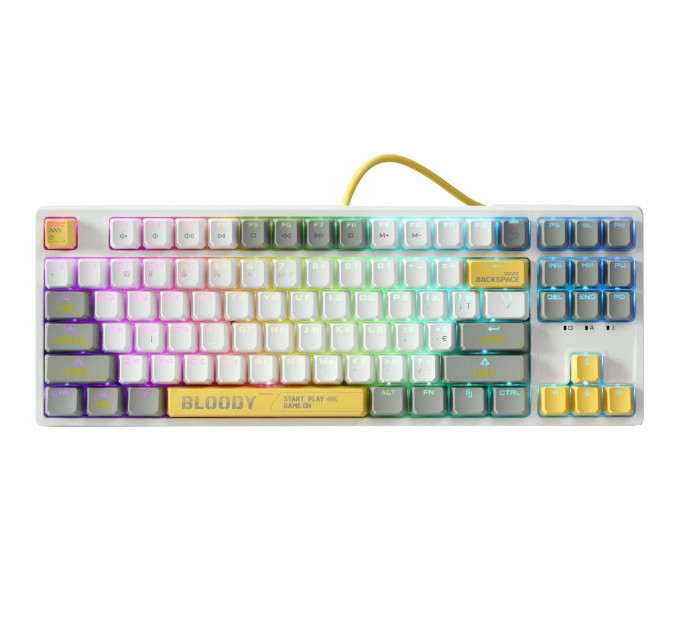 A4Tech Клавиатура A4Tech S87 Bloody Energy White