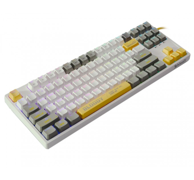 A4Tech Клавиатура A4Tech S87 Bloody Energy White