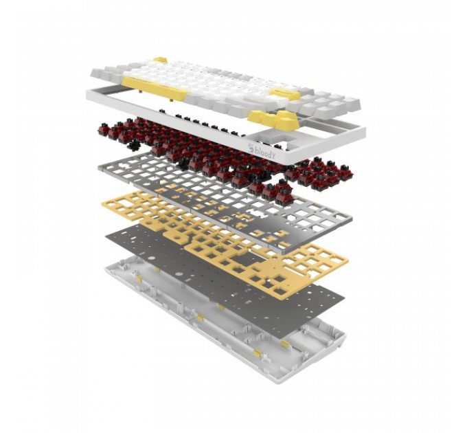 A4Tech Клавиатура A4Tech S87 Bloody Energy White