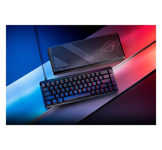 ASUS Клавиатура Asus ROG Falchion Ace LED 68key HFX Magnetic Switches Black (90MP03VE-BKUA20)