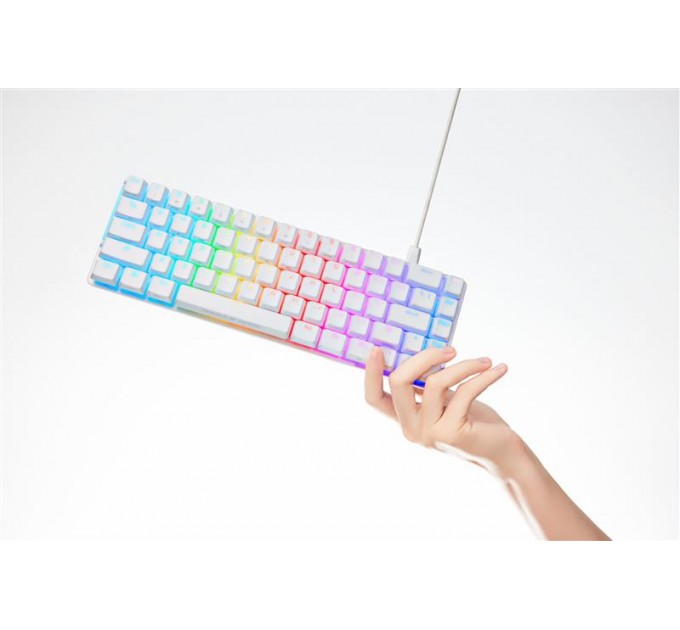 ASUS Клавиатура Asus ROG Falchion Ace LED 68key NX RD White (90MP0346-BKUA11)