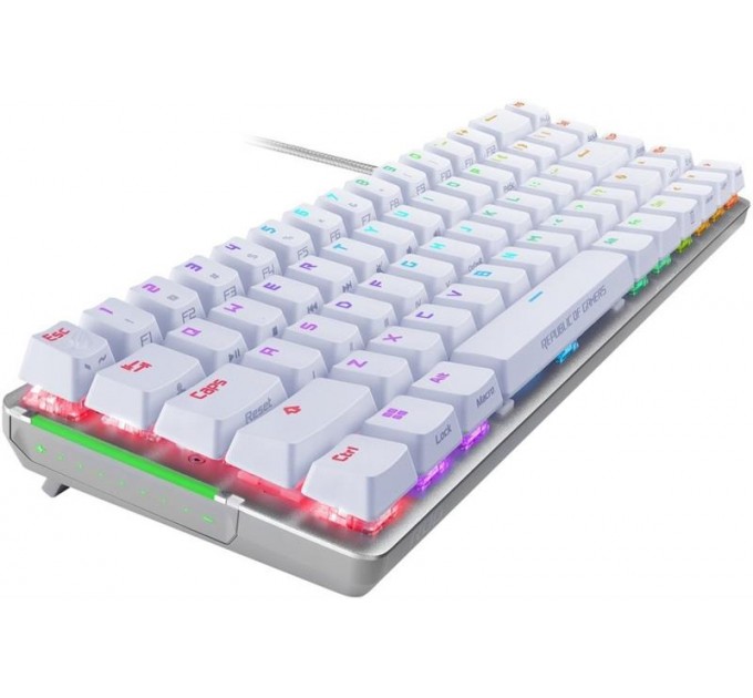 ASUS Клавиатура Asus ROG Falchion Ace LED 68key NX RD White (90MP0346-BKUA11)