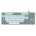Aula Клавіатура Aula Mechanical F3287 Grey/White keycap KRGD blue (6948391240954)