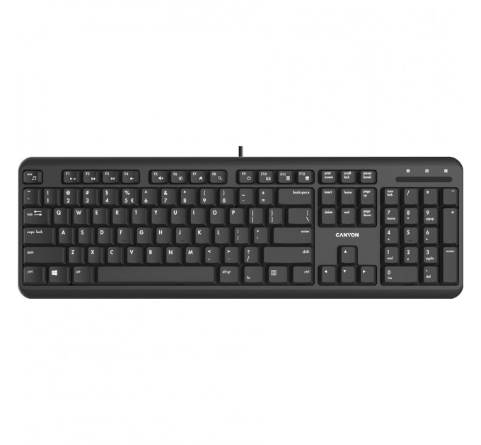 Canyon Клавіатура Canyon CNS-HKB02-RU Black