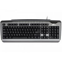 Клавиатура Frime Classic Keyboard Black-Silver USB (FKBB0323)