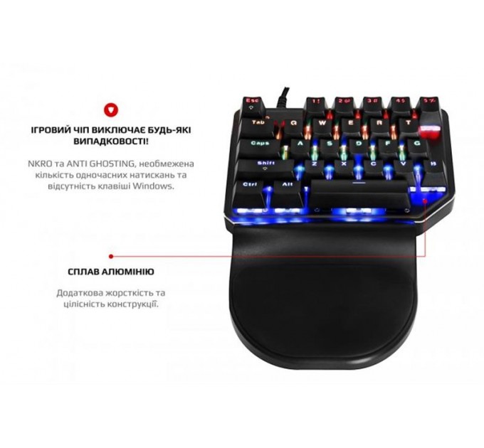 Motospeed Клавиатура Motospeed K27 Outemu Blue Black (mtk27mb)