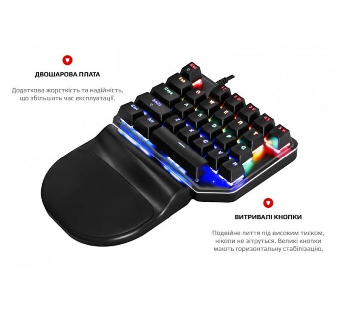 Motospeed Клавиатура Motospeed K27 Outemu Blue Black (mtk27mb)