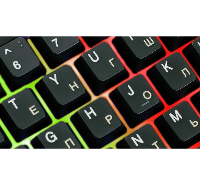 REAL-EL Клавіатура REAL-EL Comfort 7001 Ukr Black