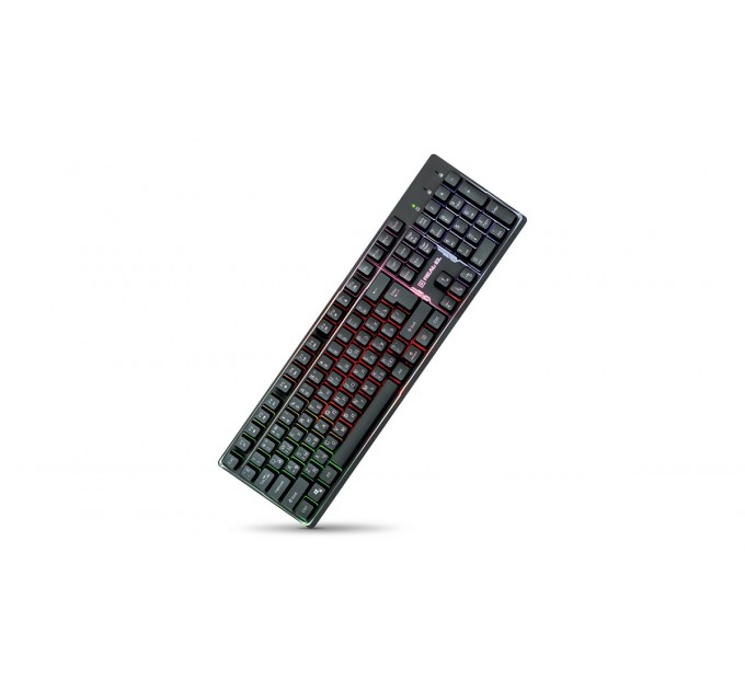 REAL-EL Клавіатура REAL-EL Comfort 7011 Backlit Ukr Black