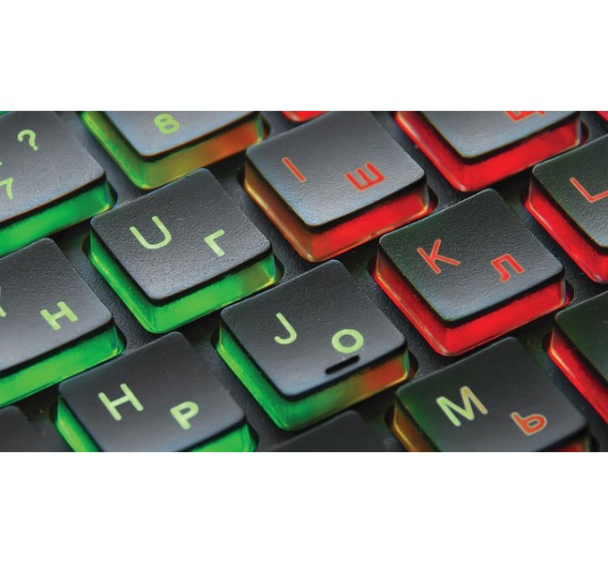 REAL-EL Клавіатура REAL-EL Comfort 7070 Ukr Black