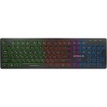REAL-EL Клавіатура REAL-EL Comfort 7070 Ukr Black