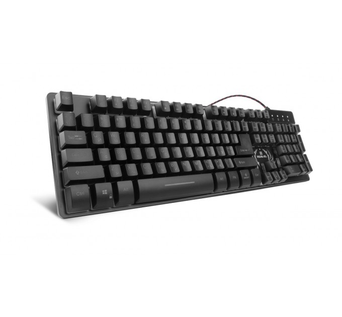 REAL-EL Клавиатура REAL-EL Comfort 7090 Backlit Black (EL123100031)