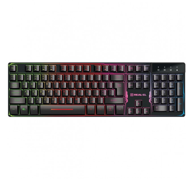 REAL-EL Клавіатура REAL-EL Gaming 8700 Black