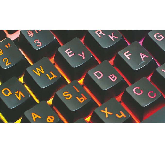 REAL-EL Клавіатура REAL-EL Gaming 8710 TKL Backlit Ukr Black