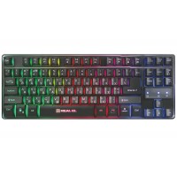 Клавіатура REAL-EL Gaming 8710 TKL Backlit Ukr Black