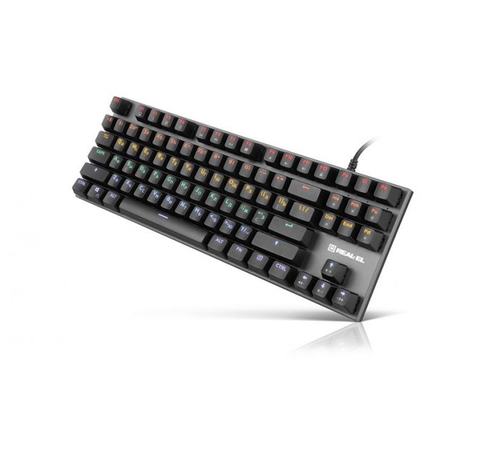 REAL-EL Клавиатура REAL-EL M 05 Grey USB