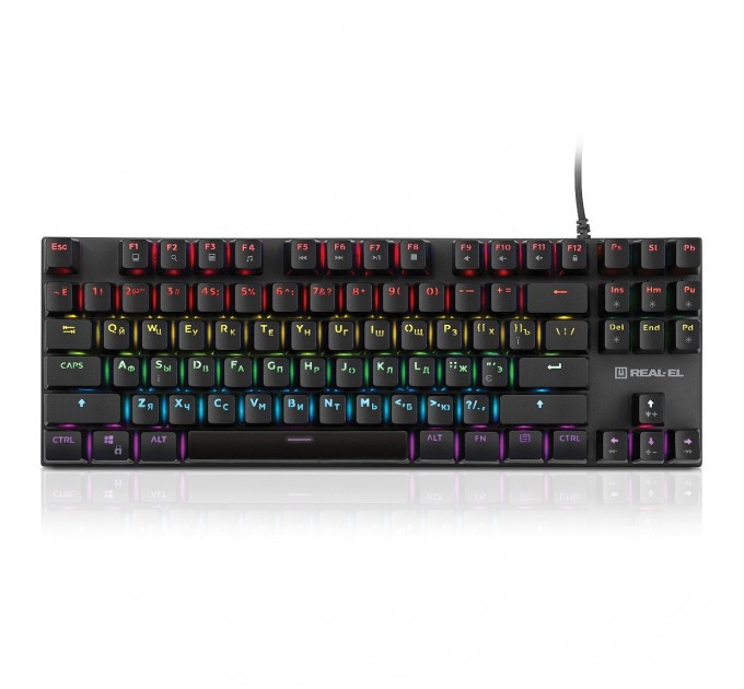 REAL-EL Клавиатура REAL-EL M 05 Grey USB