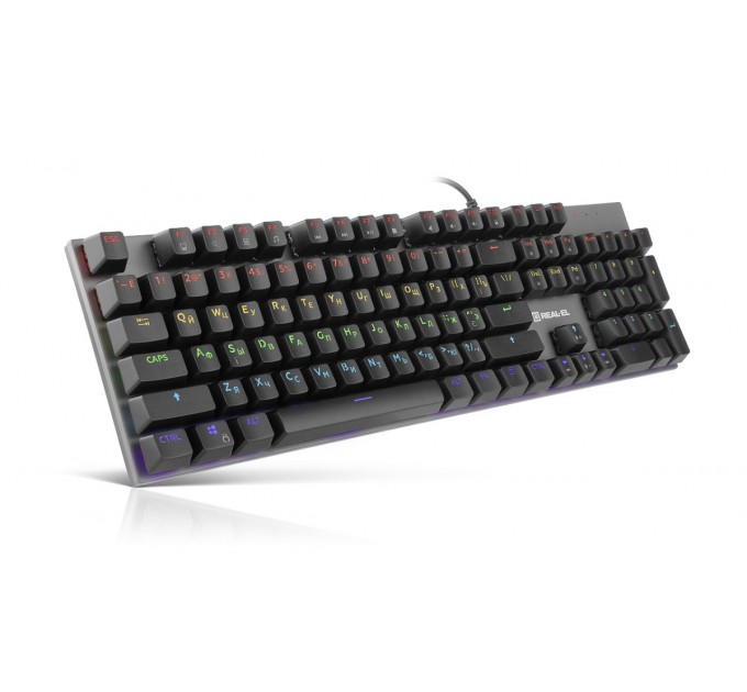 REAL-EL Клавиатура REAL-EL M 13 Grey USB