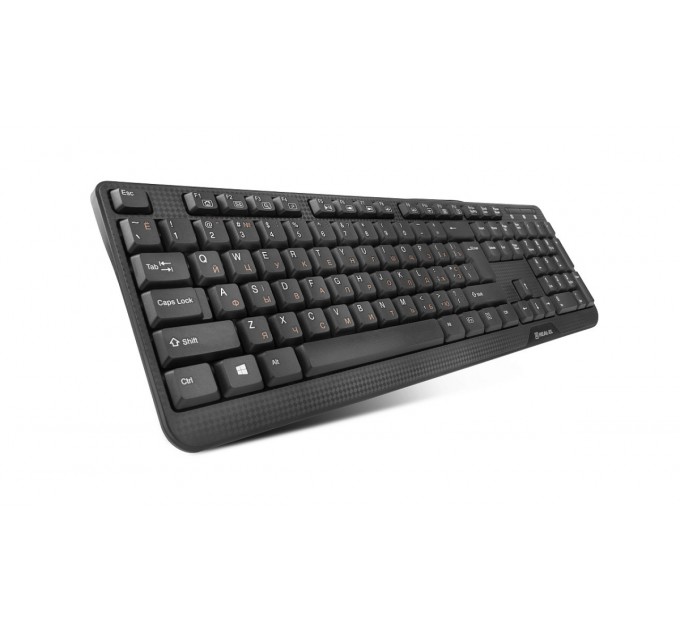 REAL-EL Клавиатура REAL-EL Standard 500 Ukr Black