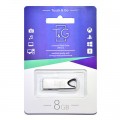 T&G Флеш-накопичувач USB 8GB T&G 117 Metal Series Silver (TG117SL-8G)